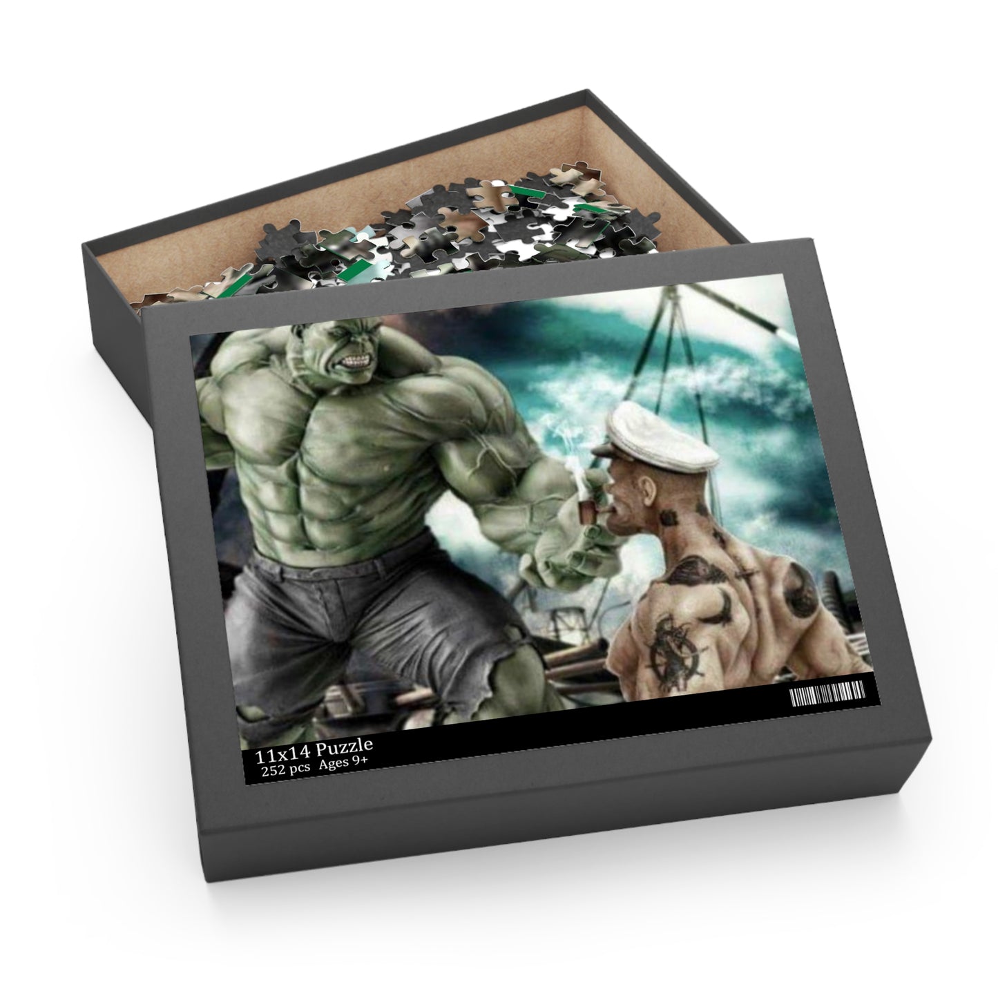 Hulk Puzzle (120, 252, 500-Piece)