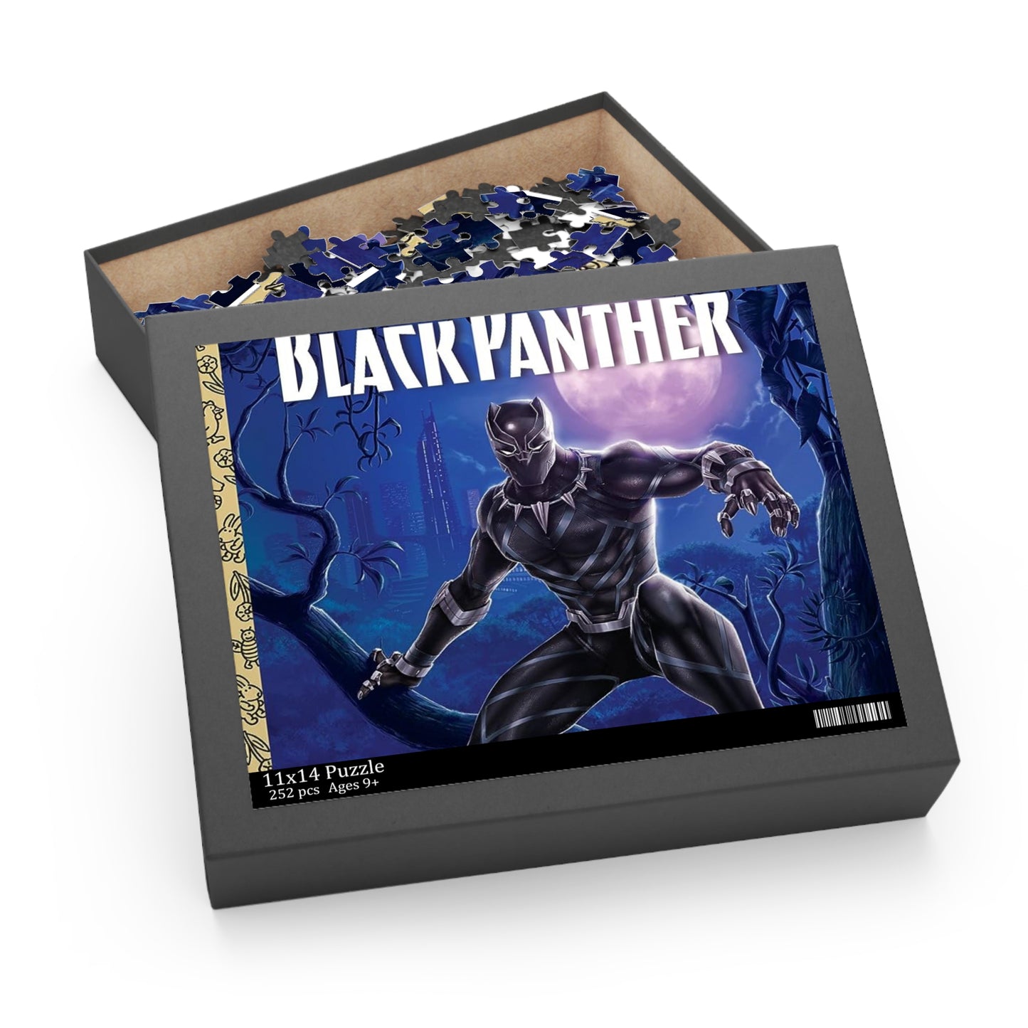 Black panther Puzzle (120, 252, 500-Piece)