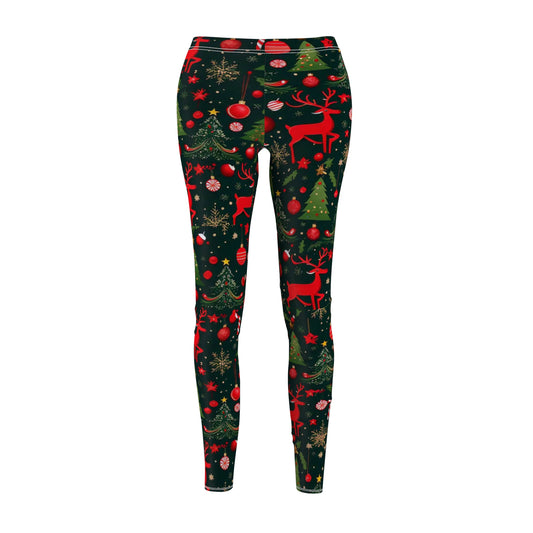 Women's Cut & Sew Casual Leggings (AOP)